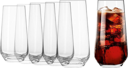 Krosno Set Water Glasses Glass 480ml 6pcs