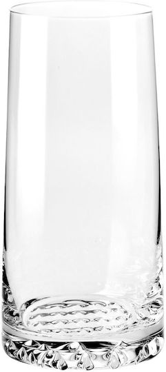 Krosno Set Glasses for Water Whiskey and Cocktail Crystal 350ml 6 Pieces