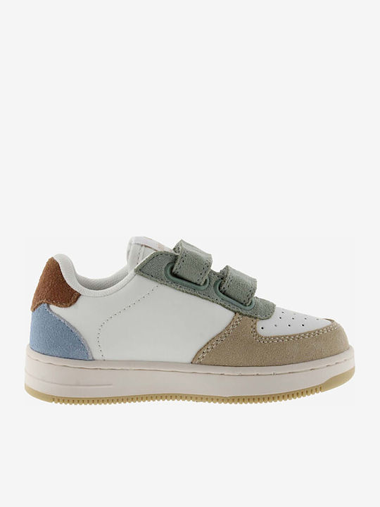 Kinder Sneaker mit Bügel- und Schleifenverschluss Beige