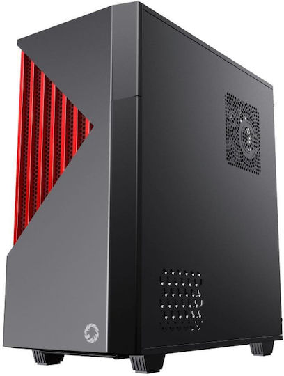 GameMax Contac OC Gaming Middle Tower Carcasă Calculator cu Fereastră Laterală și Iluminare ARGB Negru