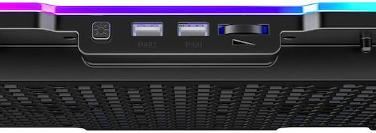 Wozinsky WDCX-A26 Cooling Pad for Laptop up to 17" with 2 Fans and Lighting