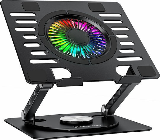 Wozinsky WDCX-X16-AS Cooling Pad for Laptop up to 16" with 1 Fan and Lighting