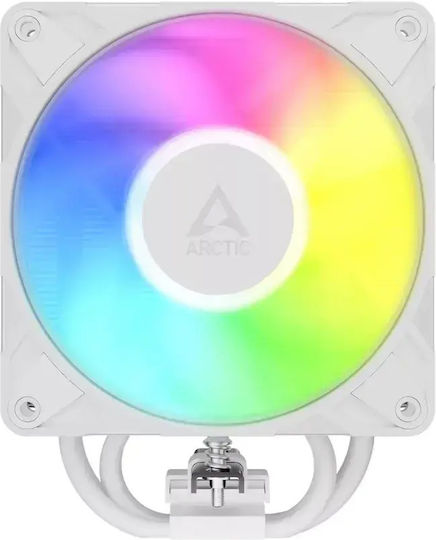 Arctic Freezer 36-S Ψύκτρα Επεξεργαστή Διπλού Ανεμιστήρα για Socket 1700/1851/AM4/AM5 με ARGB Φωτισμό Λευκή