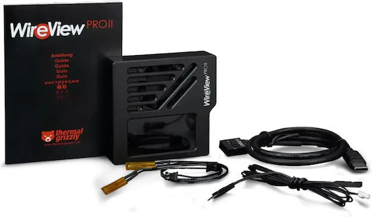Grizzly Wireview Pro Ii 12v-2x6 Gpu Monitoring Normal Черен