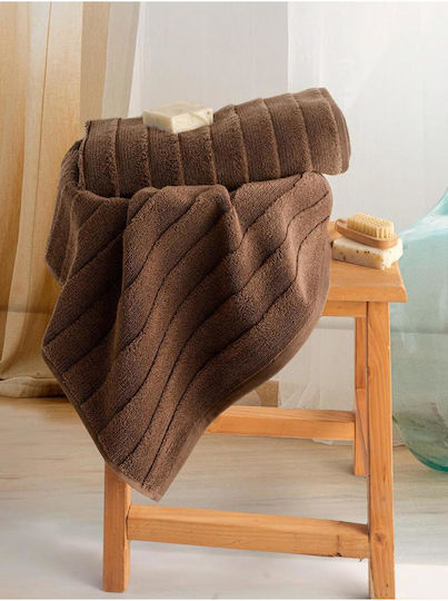 SteweHome Кърпа За Лице 50x90 см Кафява