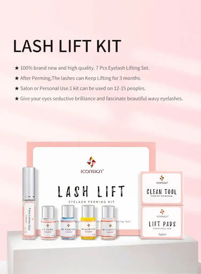 Iconsign Perming Lash Lift Kit για Βλεφαρίδες 3τμχ