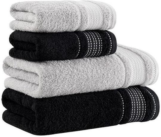 SteweHome SteweHome Badetücher 4-teiliger Handtuch-Set