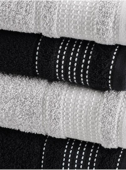 SteweHome SteweHome Badetücher 4-teiliger Handtuch-Set
