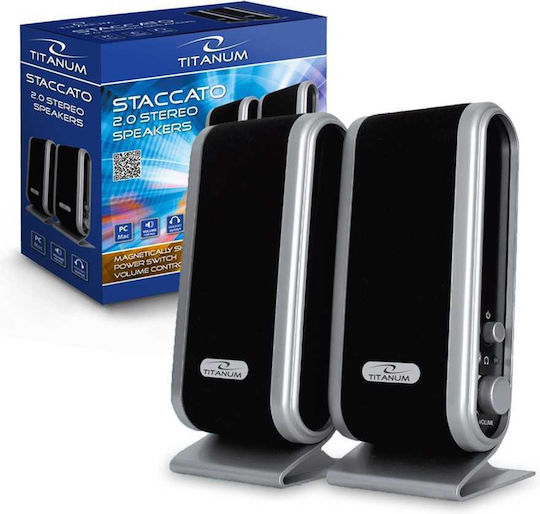 Esperanza TP102 2.0 Speakers 2W Black