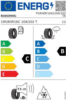 Roadhog Rgasv02 195/65 R16 Tl 104T Roadhog Rgasv02