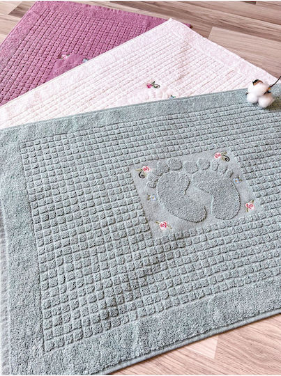 SteweHome Set Covoare De Baie Din Bumbac STE-024751-V51149 Gri 50x70cm 3 Bucăți