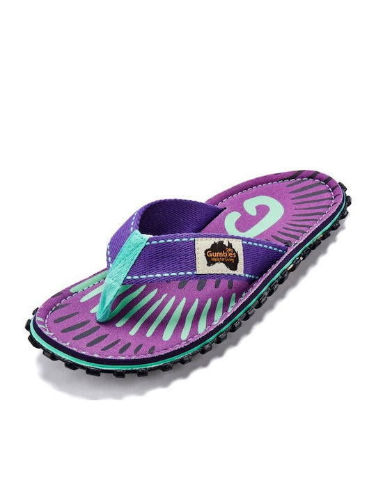 Flip Flops In Purple Colour