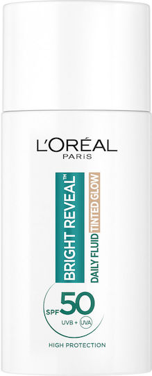 L'Oreal Paris Paris Bright Reveal Daily Fluid Tinted Glow Течен грим 50мл
