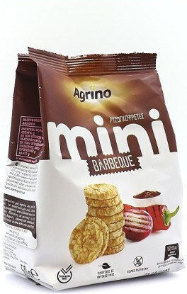 Agrino Ρυζογκοφρέτες Mini με γεύση BBQ 50gr