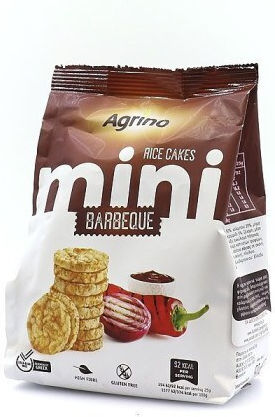 Agrino Ρυζογκοφρέτες Mini με γεύση BBQ 50gr