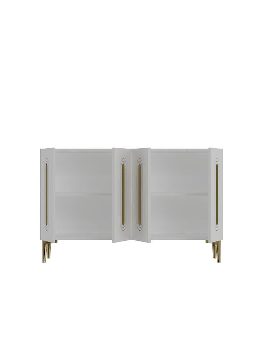Μπουφές Ξύλινος Καφέ 120x32x75cm