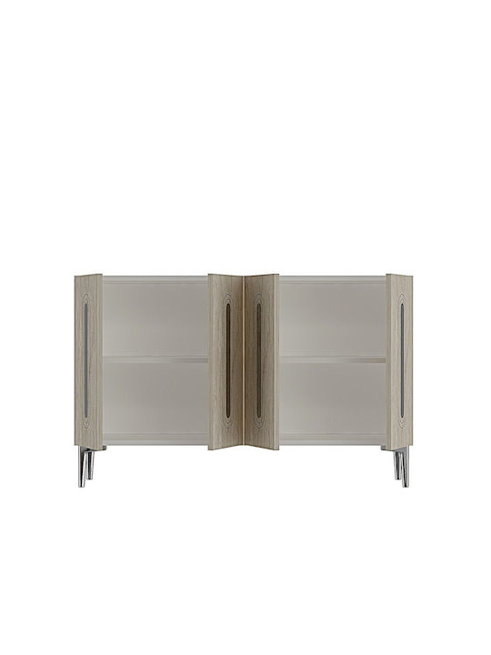 Буфет Дървен SteweHome Кафяв 120x32x75cm