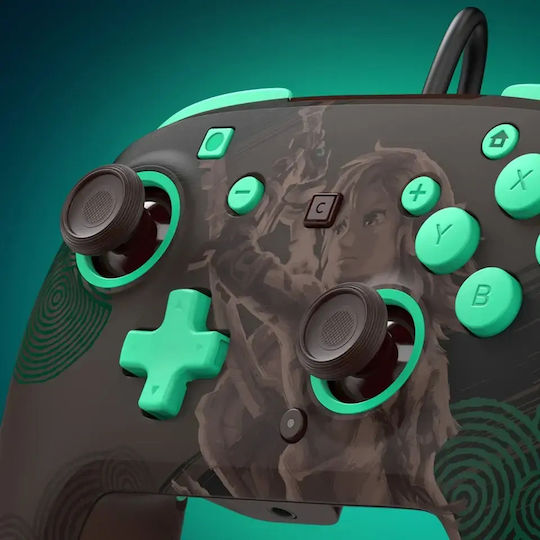 Turtle Beach Rematch Wired - The Legend of Zelda Gamepad με Hall Effect Sticks για Switch 2 Μαύρο