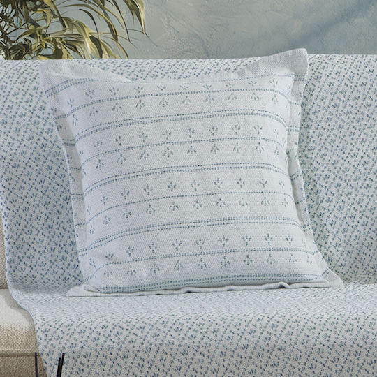 Nef-Nef Homeware Μαξιλάρι Καναπέ Ishmar Blue Blue 50x50εκ.