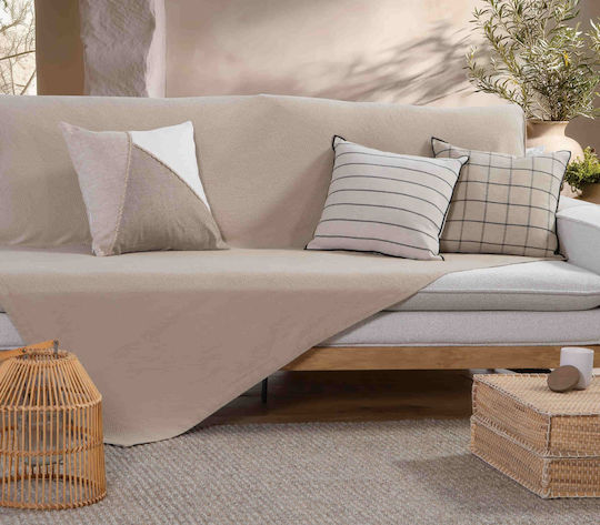 Nef-Nef Homeware Възглавница За Диван Unite Черна 42x42см