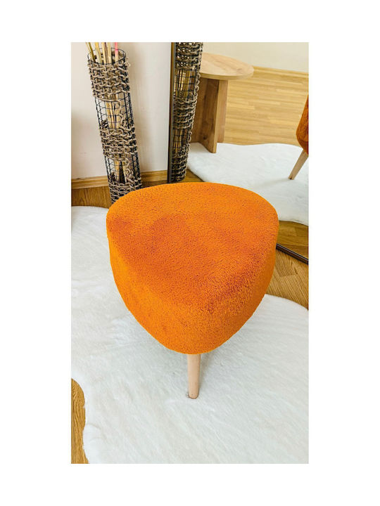 Living Room Bed Stool Upholstered with Bohemian Fabric 46x46x46cm