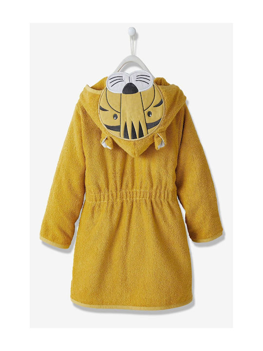 SteweHome Kids Bathrobe Yellow Hooded