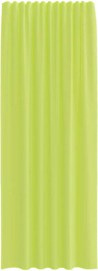 vidaXL Комплект Пердета И Завеси С Презрамки Voile Зелен Мел 140x260см