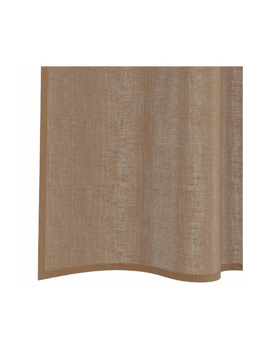 vidaXL vidaXL Vorhänge Fenster mit Grommet Offenes Braun 140x260cm