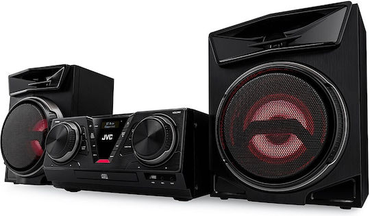 JVC Ηχοσύστημα 2.0 MX-E325B-DAB με CD Player Μαύρο