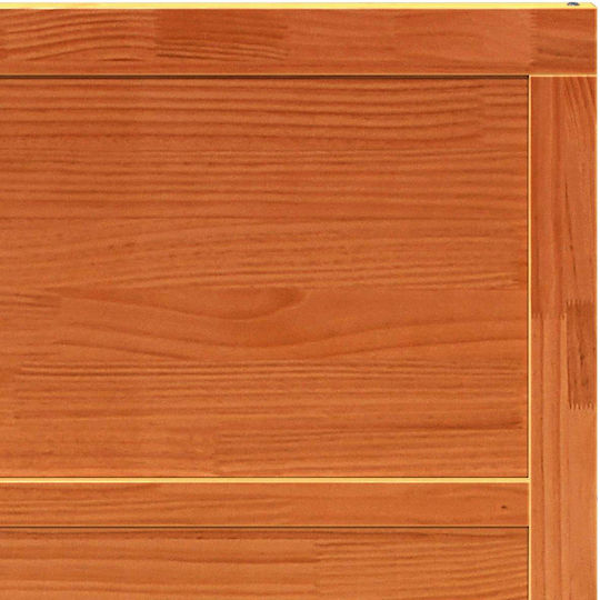 Ușă Tip Hambar Ceară de Îmbătrânire 100 x 2,5 x 208 Cm 42047137 Maro