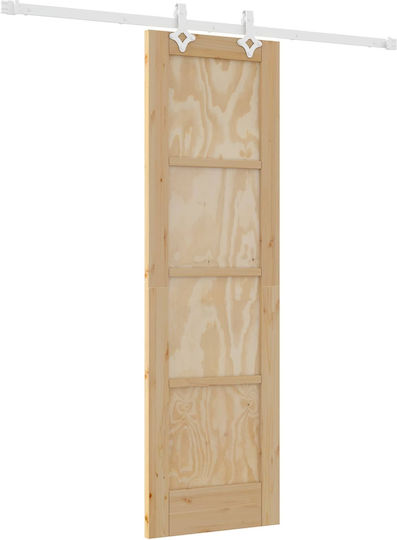 Ușă Glisantă Natural Alb 61 X 198,5 Cm 3445521 Maro