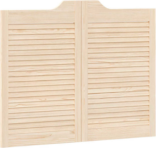 Vidaxl Uși Swing Natur 80 X 50 Cm Lemn Masiv de Pin