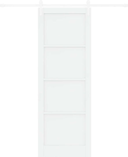 Плъзгаща Се Врата Orkdal Бяла 83 X 232 См Масивно Дърво Бор 3445590 Бяла