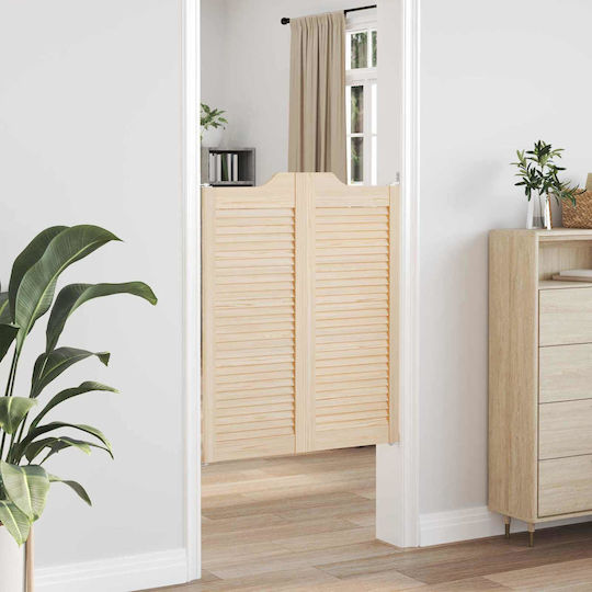 Vidaxl Doors Swing Natural 100 x 40 cm Solid Pine Wood