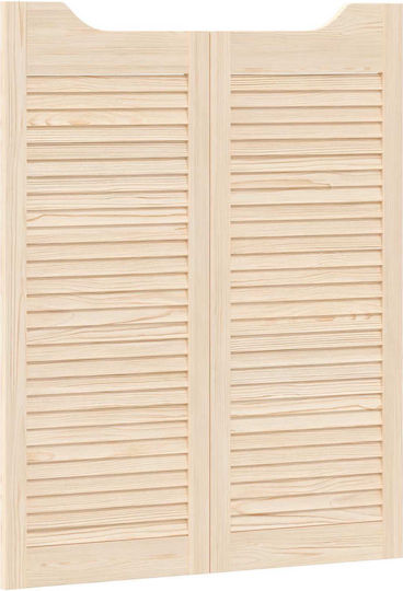 Vidaxl Doors Swing Natural 100 x 40 cm Solid Pine Wood