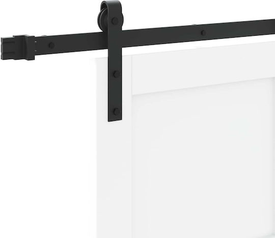 vidaXL Schiebetür Weiß 83 x 202 cm Massivholz Kiefer