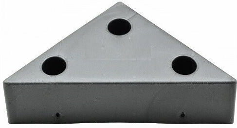 Hoff Kunststoff Möbelbein Für Couch 6x6cm Braune