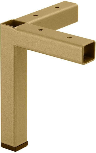 Roline Metallisches Möbelbein 9.3x12cm Gold