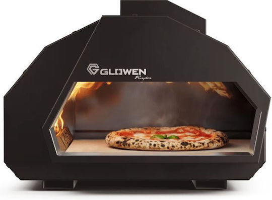 Glowen Cuptor De Pizza De Lemn Tradițional Glow R1 Oven Negru