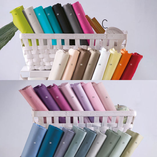 Rythmos Sheet Super-Double with Elastic 165x205+25cm. Madonna 01