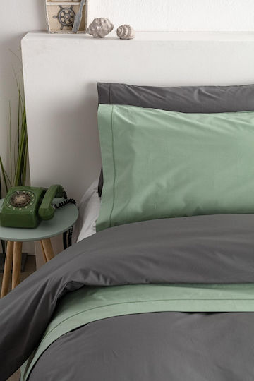 Vesta Home Synthesis Σεντόνι Υπέρδιπλο με Λάστιχο 160x200+30εκ. 506