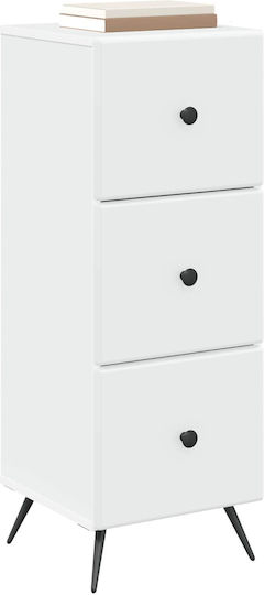 Comodă de Depozitare din Lemn cu 3 Sertare M33xL34.5xÎ90cm