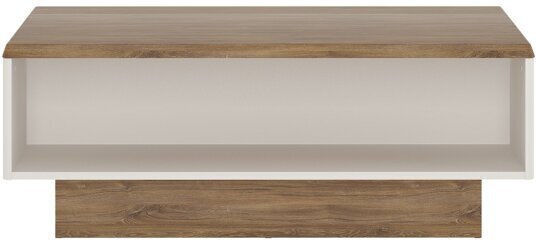 Central Coffee Table Martolu 105 Stirling Oak White