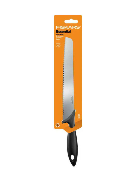 Fiskars Μαχαίρι Ψωμιού από Ανοξείδωτο Ατσάλι 23cm