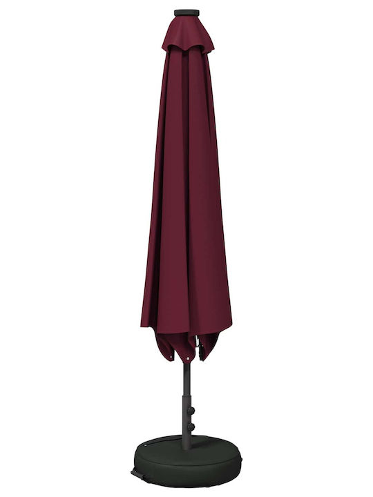 Round Aluminum Turquoise Parasol Φ3m