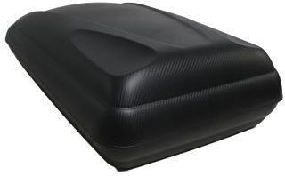 Autodachboxen Mit Doppelseitigem Öffnen Gewicht 400lt Schwarze Kohlenstofffarbe BA400/PA/DS