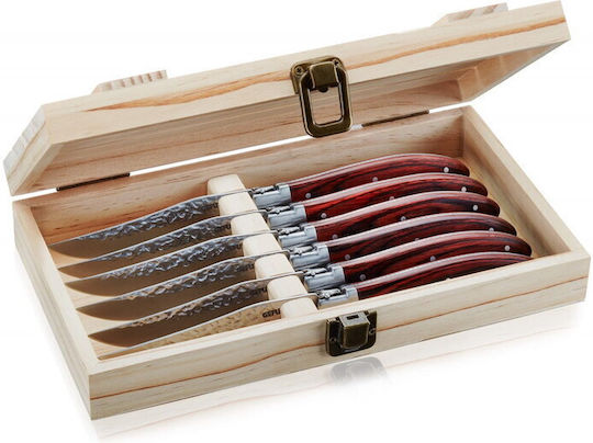 Gefu Rancho Knife Set from Stainless Steel 22.5cm 6 Pieces