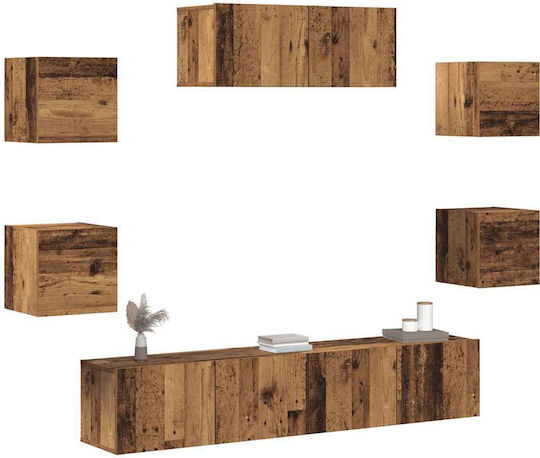 Wohnzimmer TV-Einheit Aus Altem Holz