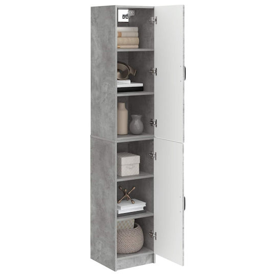 vidaXL Στήλη Μπάνιου Τοίχου 33x34.5x87cm Sonoma