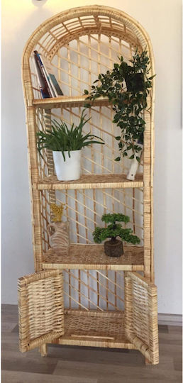 SteweHome Boden Badezimmerregal Hölzernes 50x29x145cm